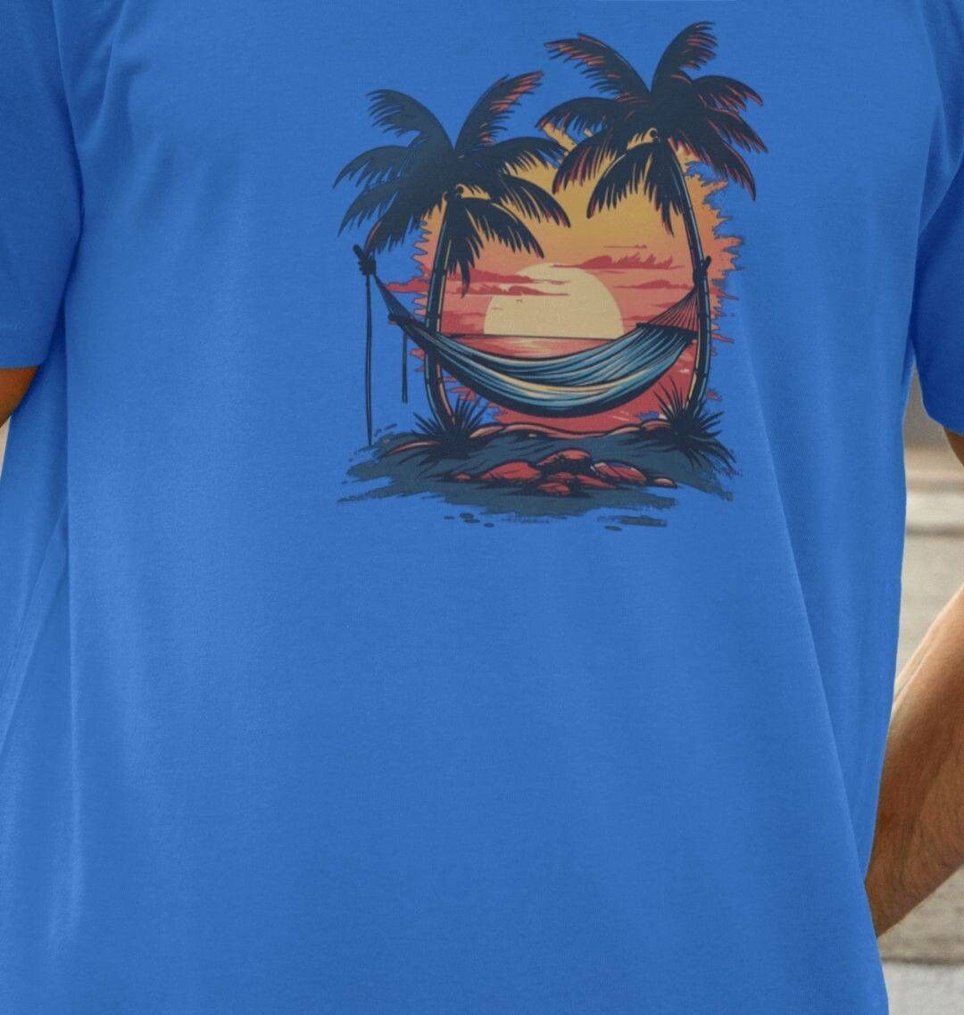 Shady Hammock – Organic Cotton Tee - Sea & Piscine