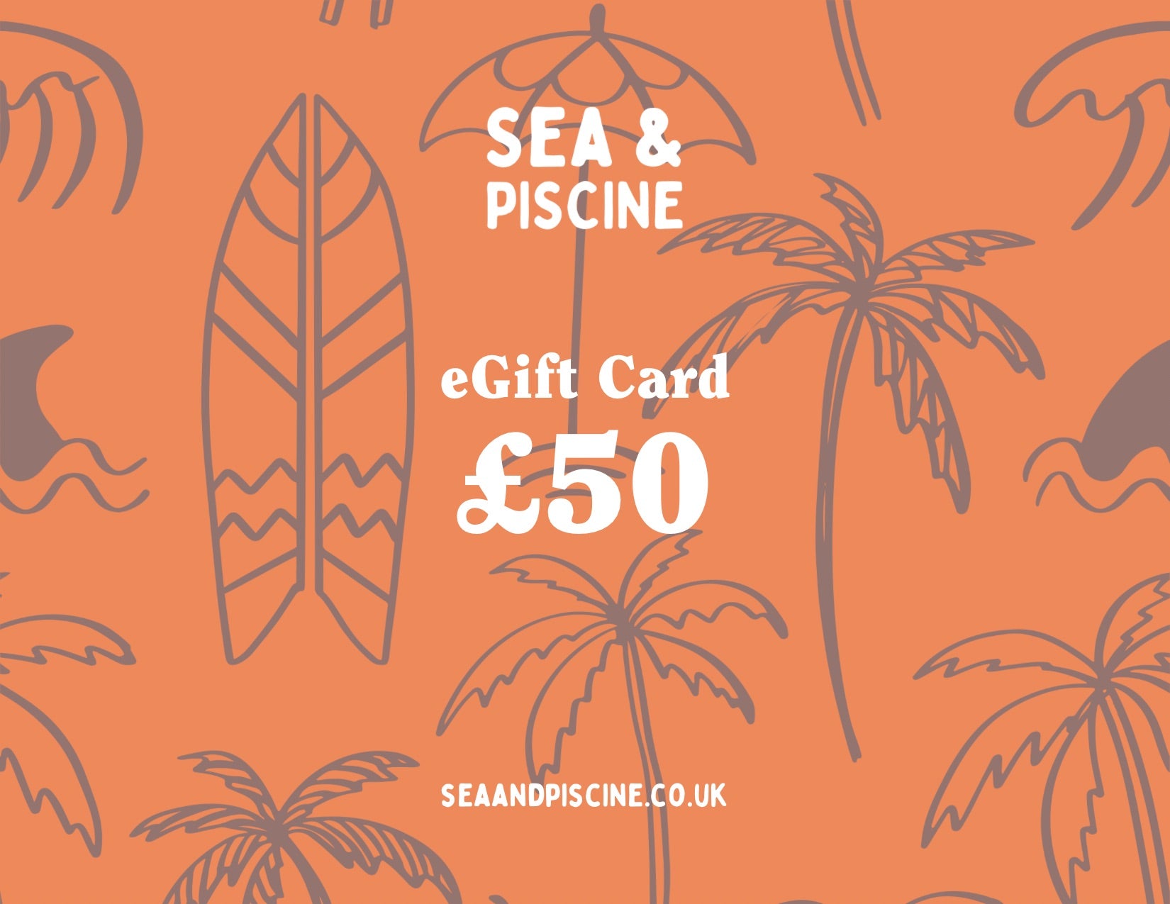 The Sea & Piscine eGift Card - Sea & Piscine