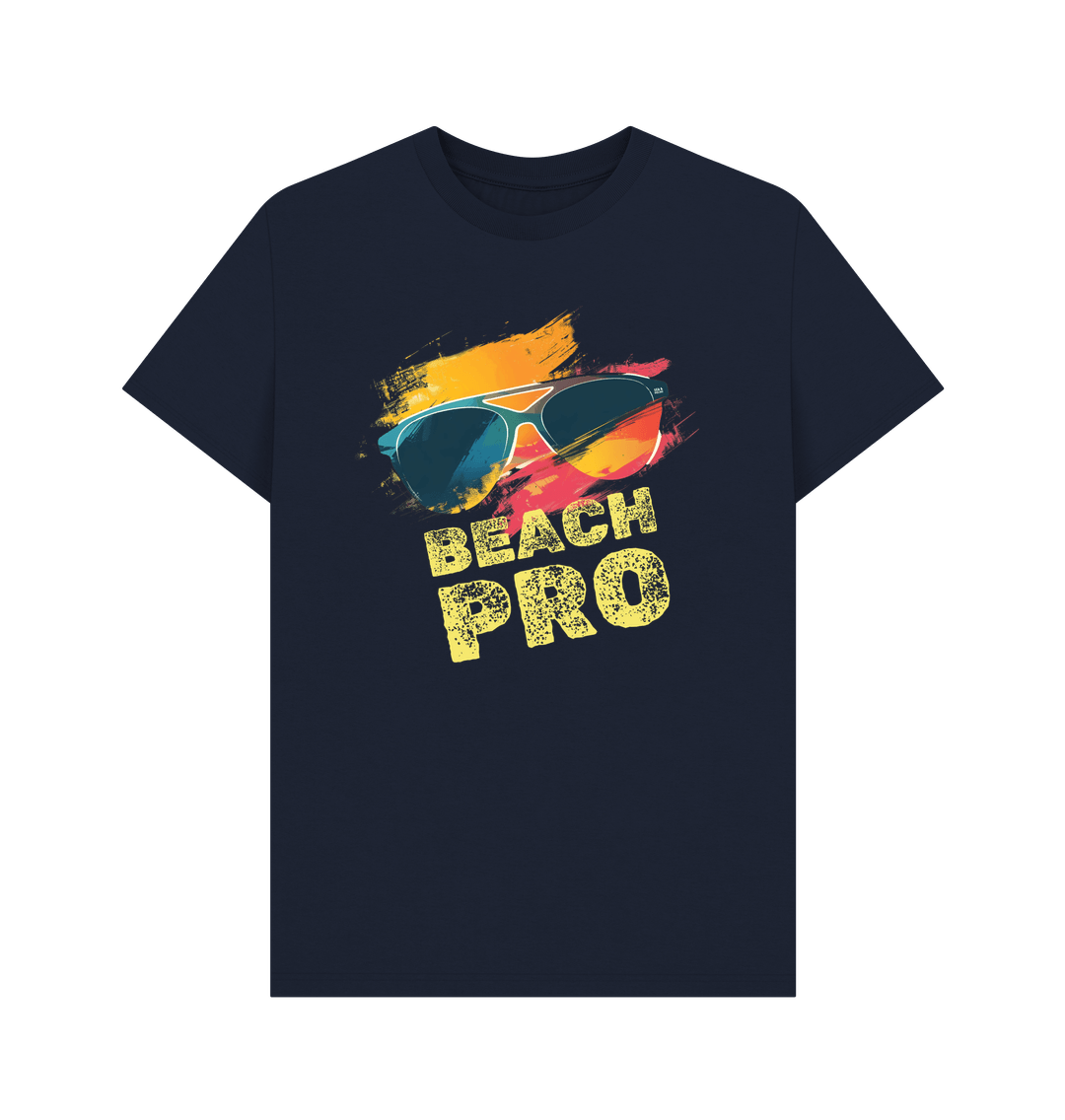 Navy Blue Beach Professional \u2013\u00a0Organic Cotton T-Shirt