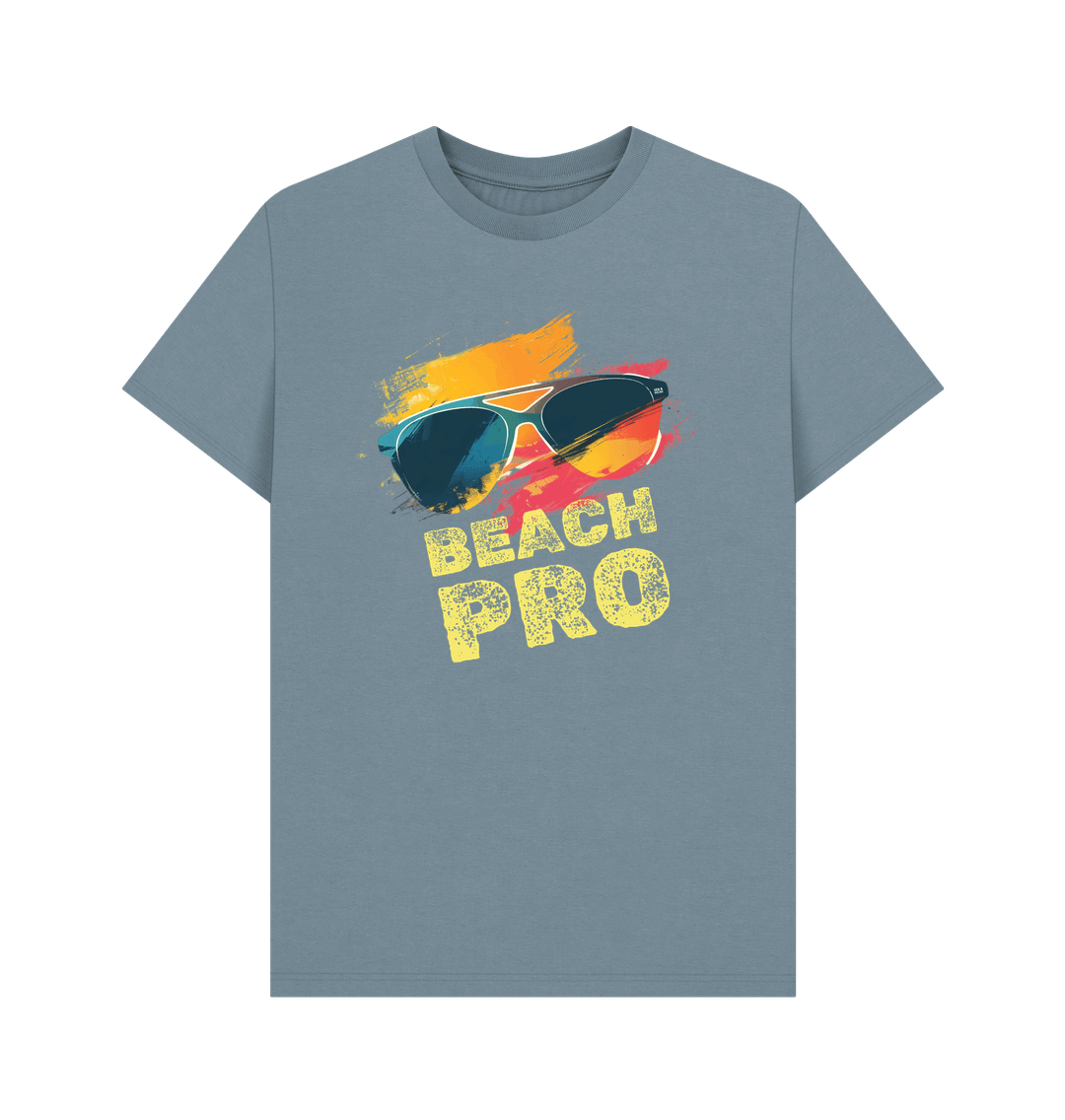 Stone Blue Beach Professional \u2013\u00a0Organic Cotton T-Shirt