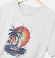 Wave Runner – Organic Cotton Tee - Sea & Piscine