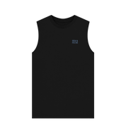 Black Printed Vest Top