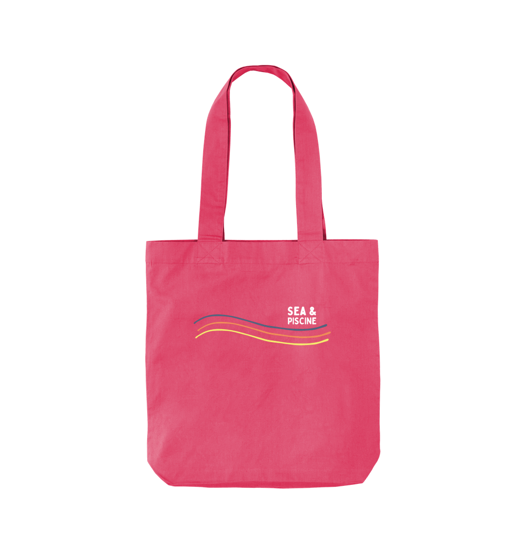 Raspberry Pink Printed Bag