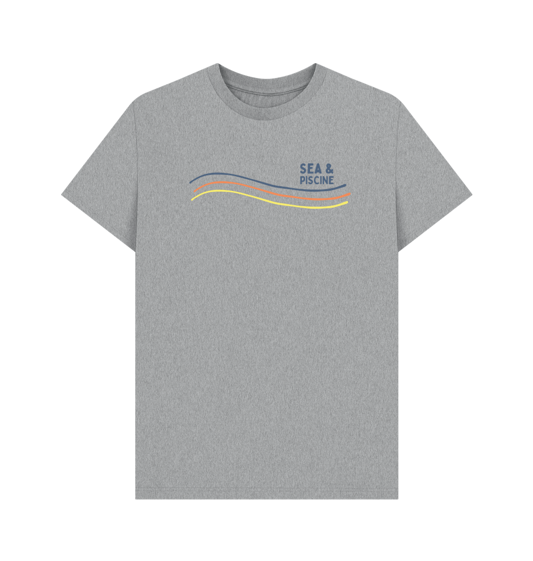 Athletic Grey Printed T-shirt