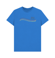 Bright Blue Printed T-shirt