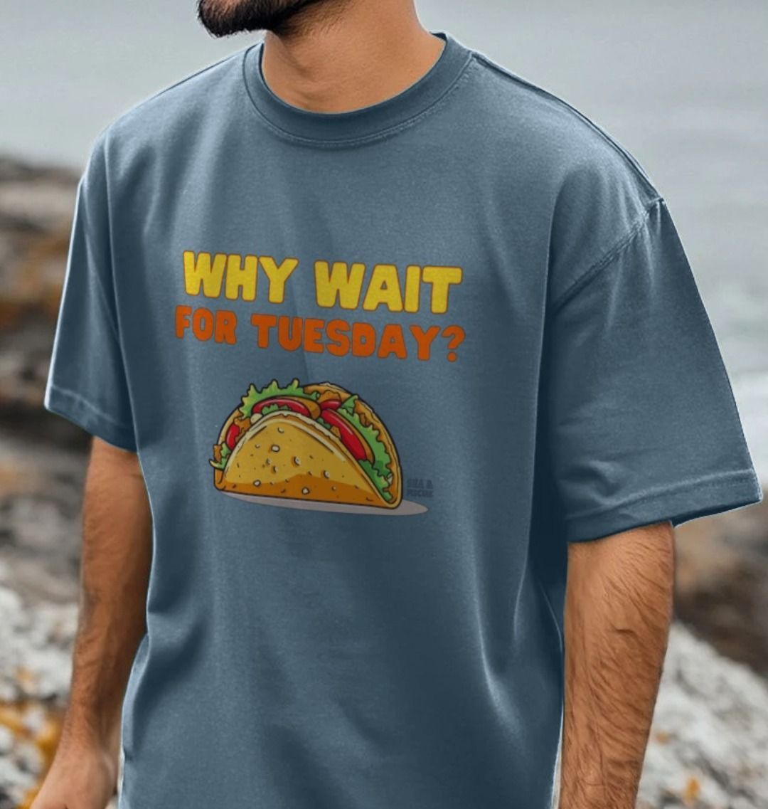 Taco Tuesday – Oversized T-Shirt - Sea & Piscine
