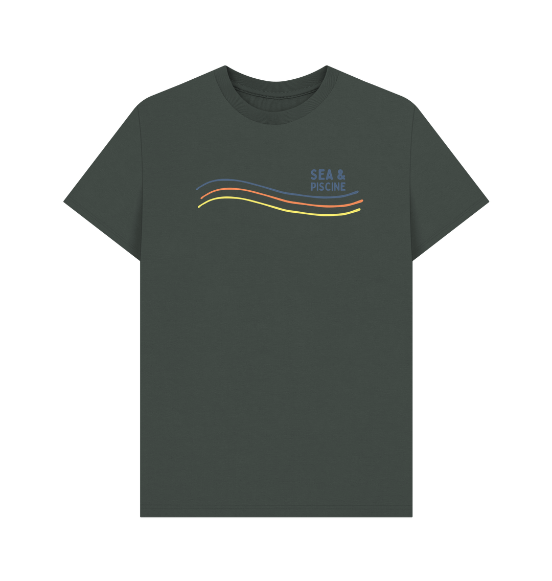 Dark Grey Printed T-shirt