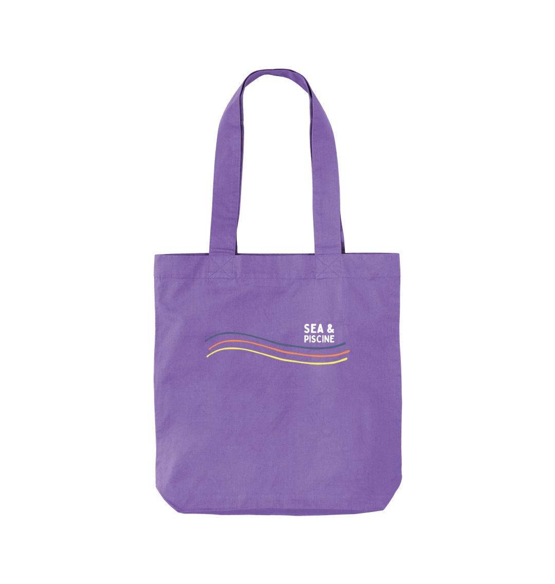 Violet Printed Bag