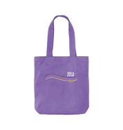 Violet Printed Bag