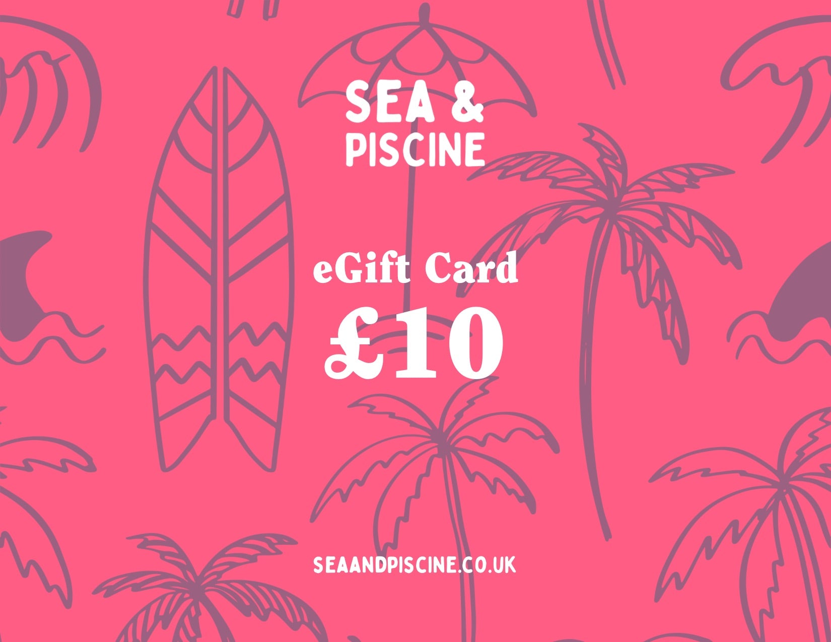 The Sea & Piscine eGift Card - Sea & Piscine