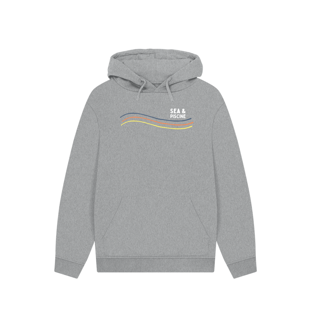 Athletic Grey Printed Hoody