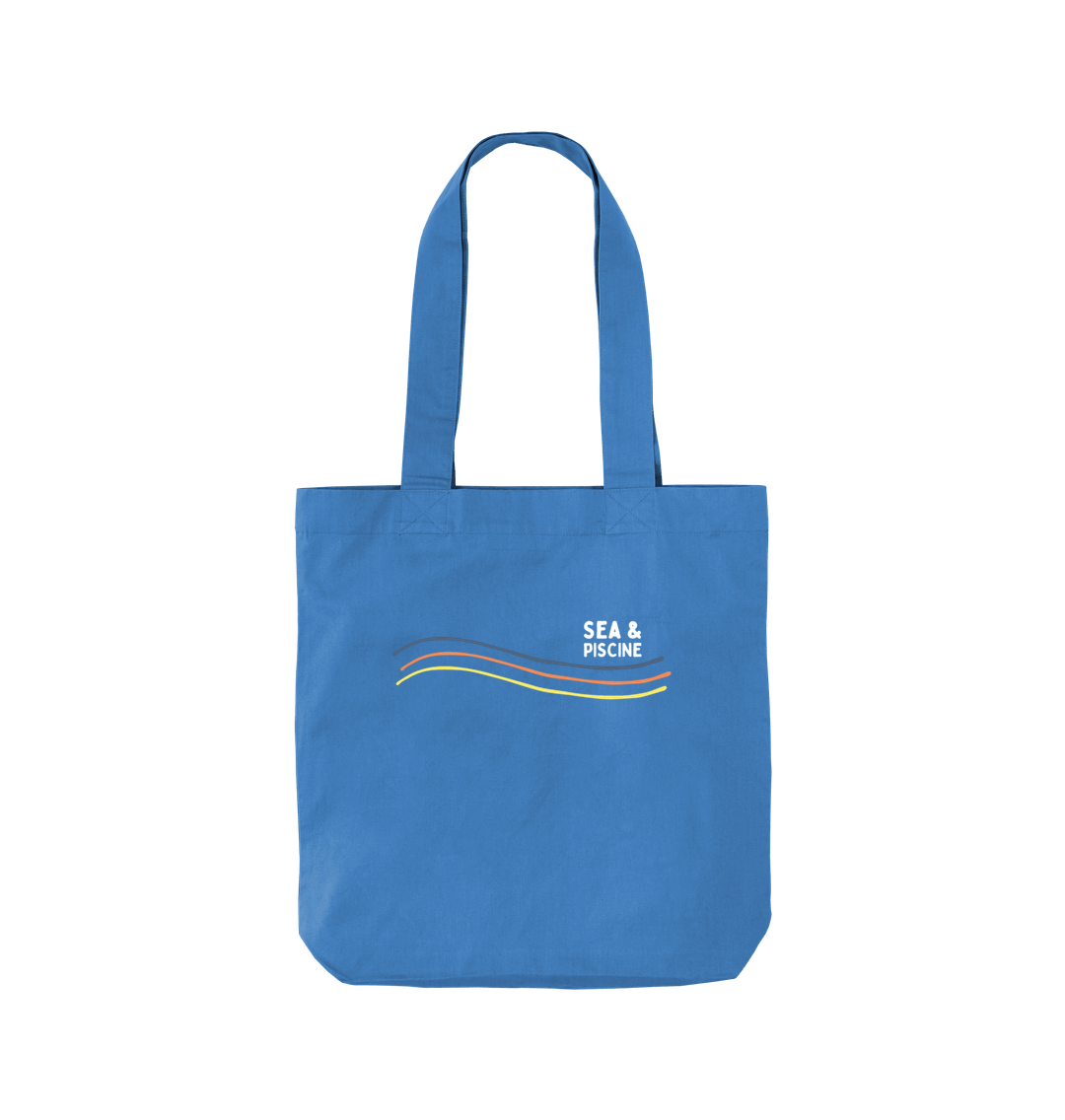 Cornflower Blue Printed Bag