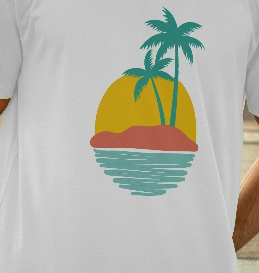 Castaway – Organic Cotton T-Shirt - Sea & Piscine
