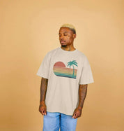Sunset Strips – Oversized T Shirt - Sea & Piscine