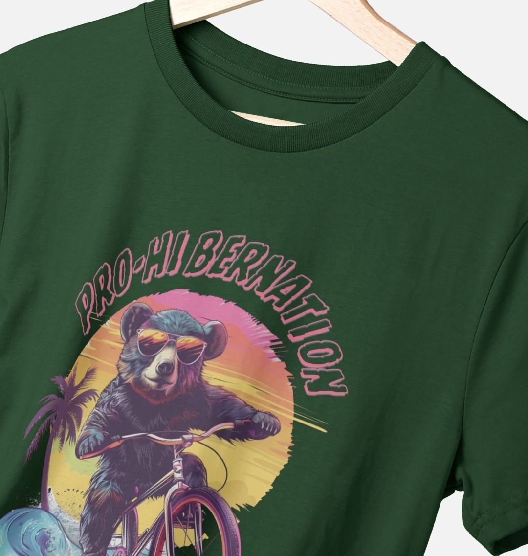 Pro-Hibernation – Organic Cotton Tee - Sea & Piscine