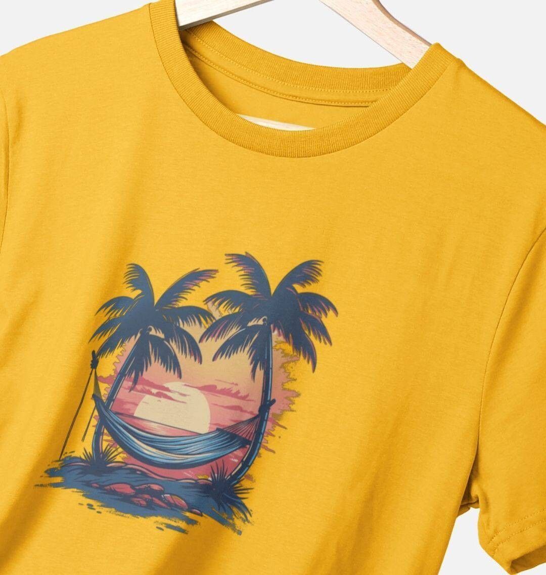 Shady Hammock – Organic Cotton Tee - Sea & Piscine