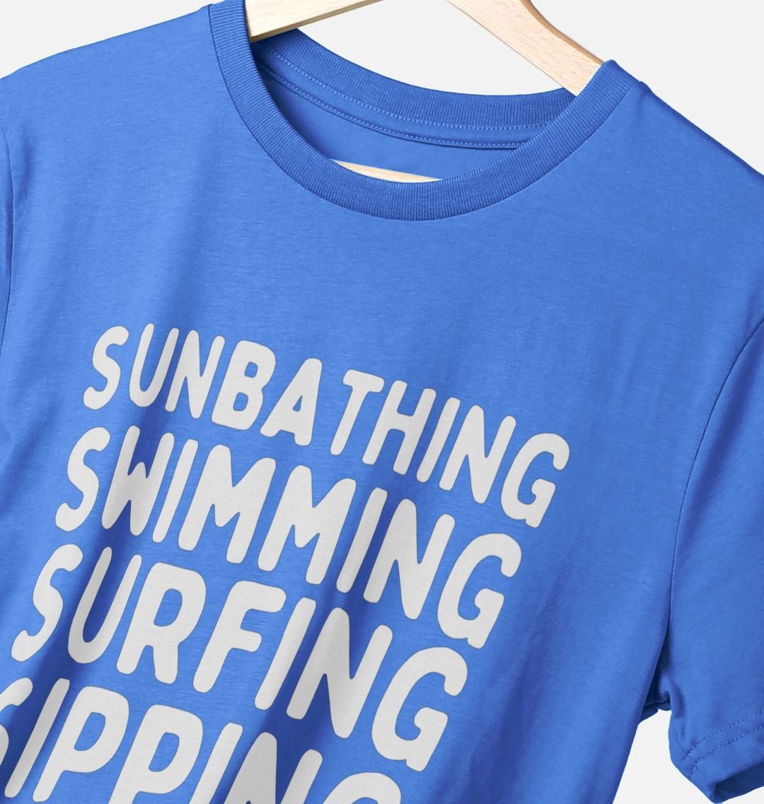 Summer Wish List – Organic Cotton Tee - Sea & Piscine