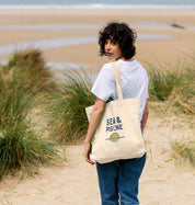 The S&P Signature Natural Organic Shopper Bag - Sea & Piscine
