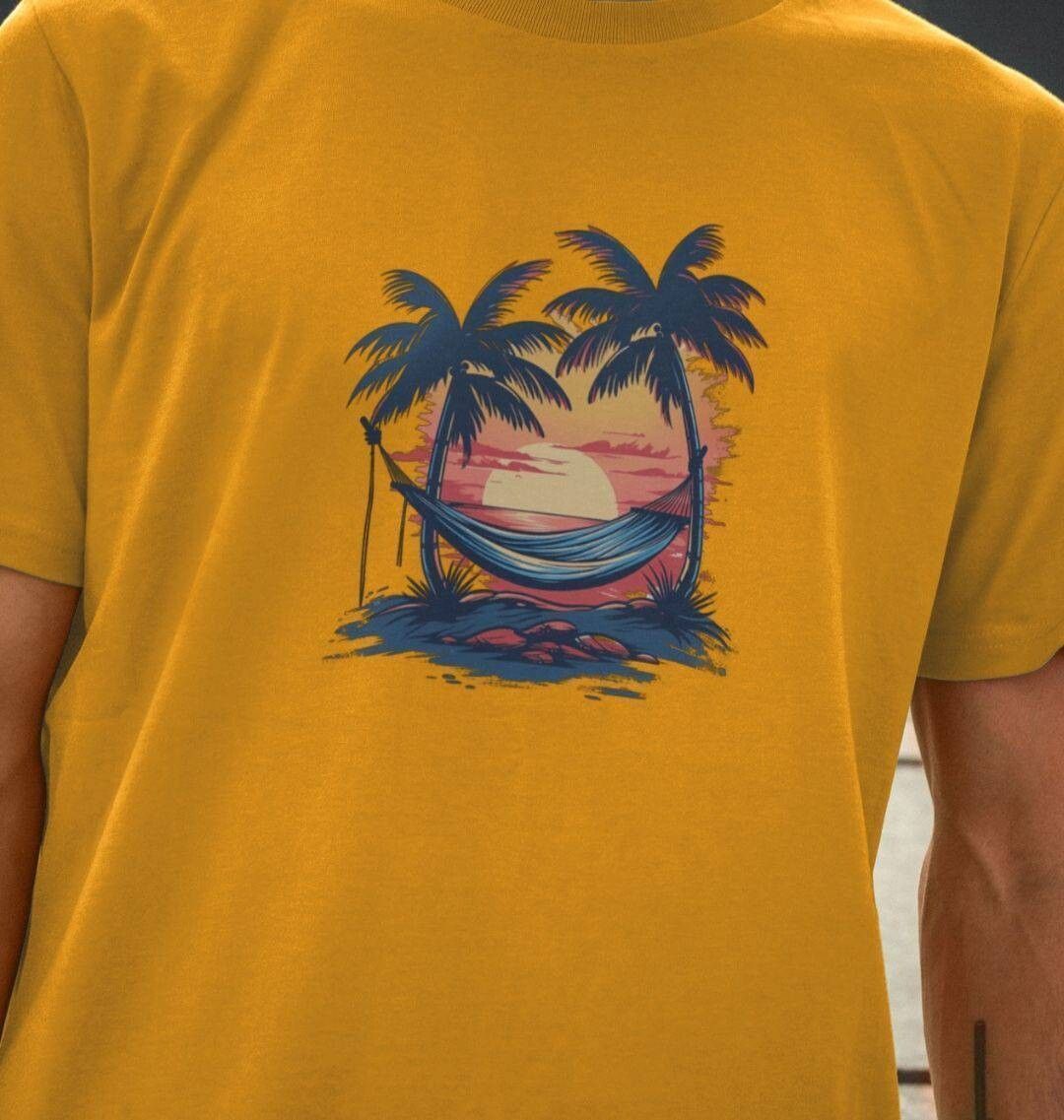 Shady Hammock – Organic Cotton Tee - Sea & Piscine