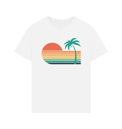 Sunset Strips – Oversized T Shirt - Sea & Piscine