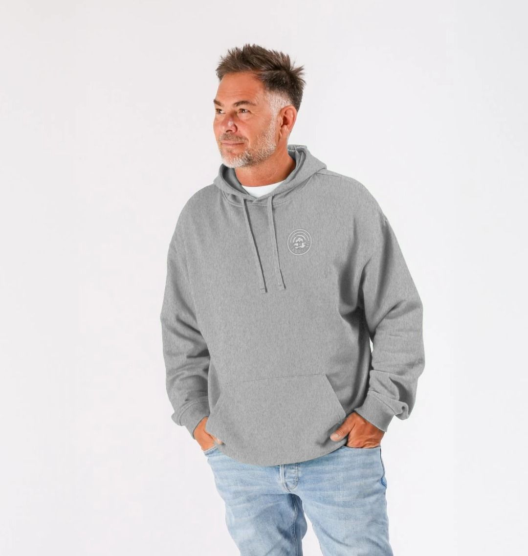 S&P Back Print – Unisex Sundowner Hoodie - Sea & Piscine
