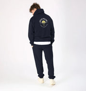 S&P Back Print – Unisex Sundowner Hoodie - Sea & Piscine