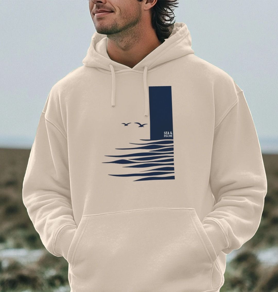 Sea Wall – Unisex Sundowner Hoodie - Sea & Piscine