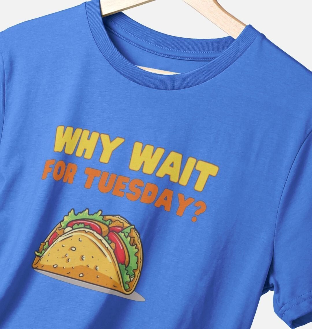 Taco Tuesday Organic Cotton T Shirt | A Summer T Shirt