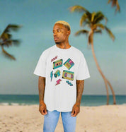 Mixtape 90s – Oversized T-Shirt - Sea & Piscine