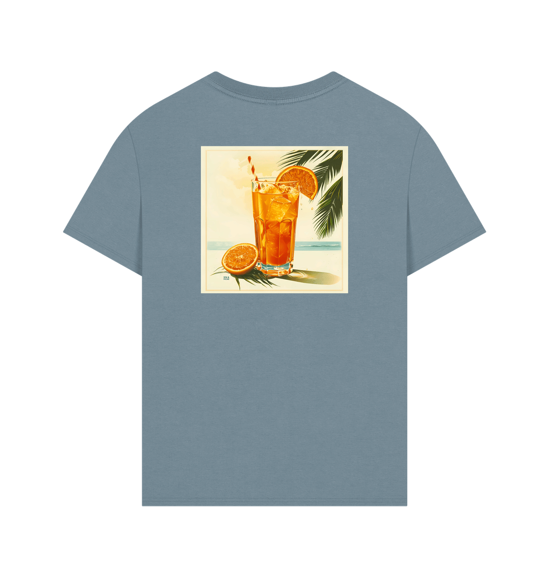 Orange Fizz – Oversized T-Shirt - Sea & Piscine