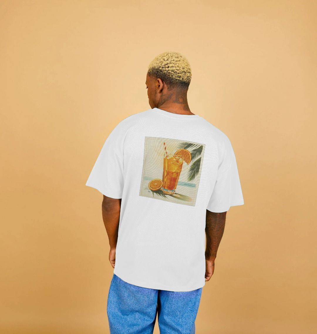 Orange Fizz – Oversized T-Shirt - Sea & Piscine