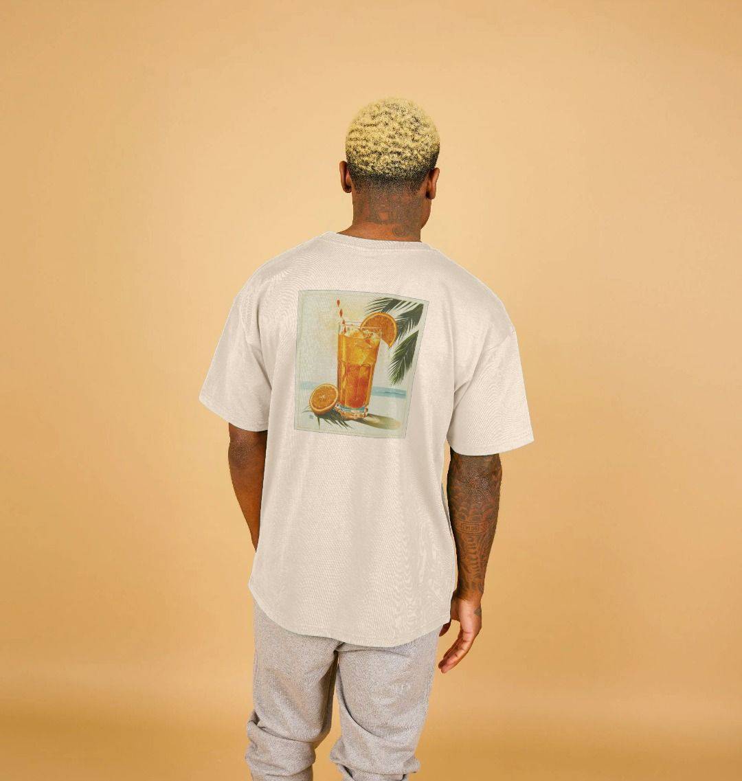 Orange Fizz – Oversized T-Shirt - Sea & Piscine