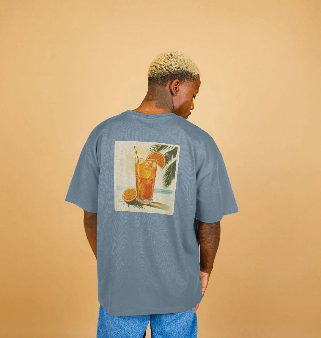 Orange Fizz – Oversized T-Shirt - Sea & Piscine
