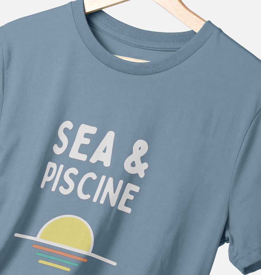 S&P Signature Blue – Organic Cotton Tee - Sea & Piscine