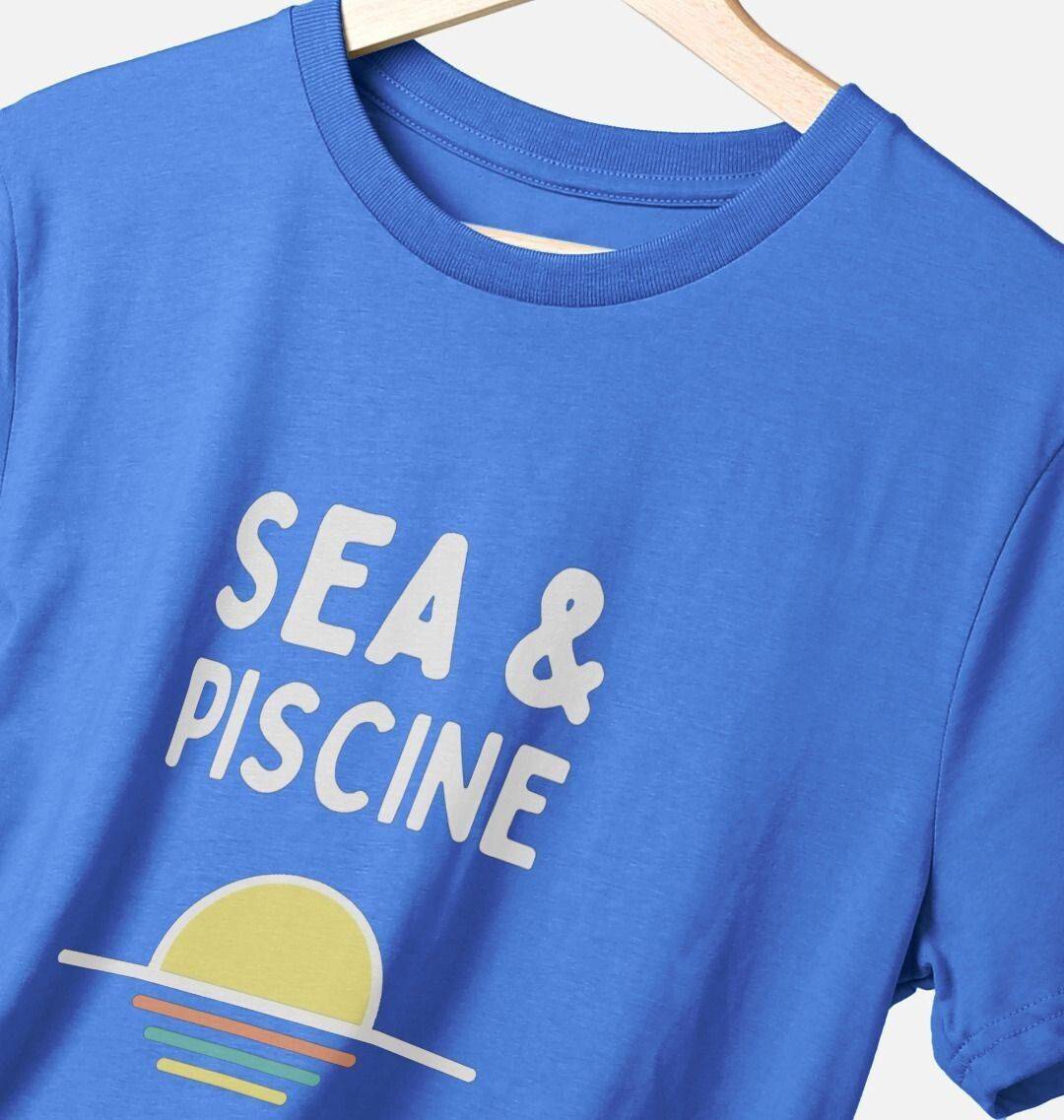 S&P Signature Blue – Organic Cotton Tee - Sea & Piscine