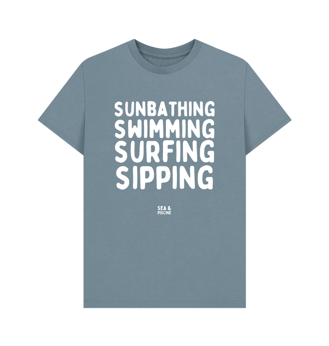 Summer Wish List – Organic Cotton Tee - Sea & Piscine