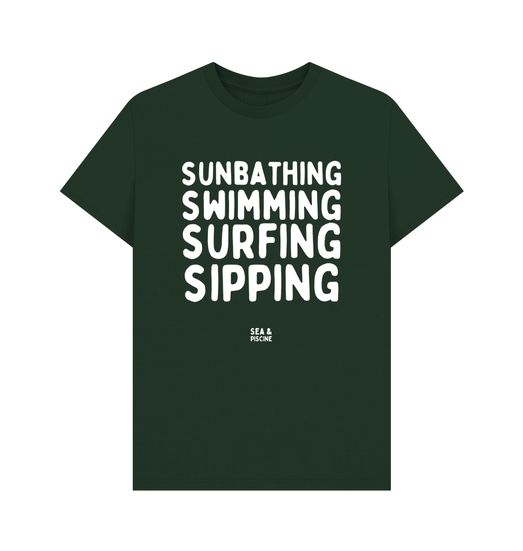 Summer Wish List – Organic Cotton Tee - Sea & Piscine