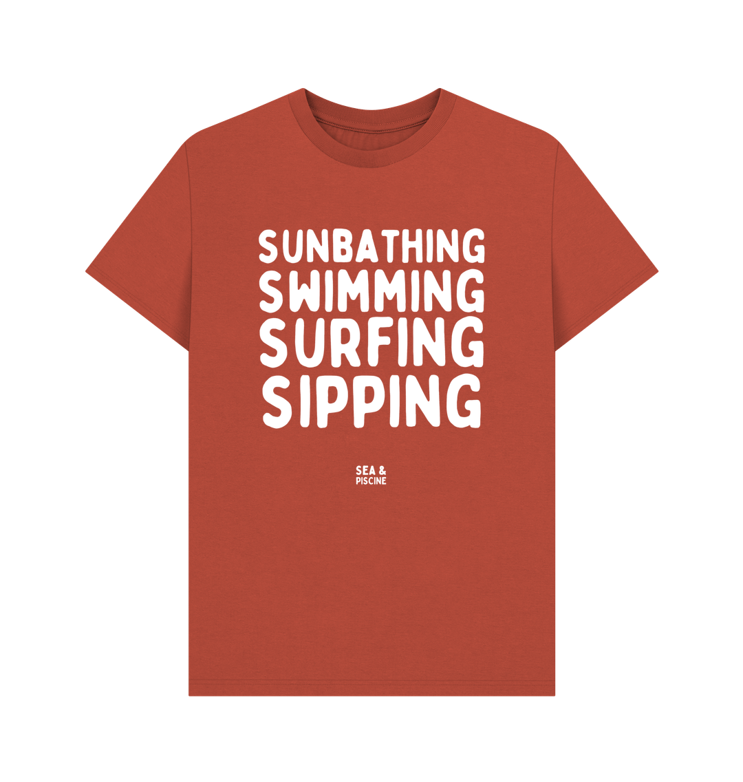 Summer Wish List – Organic Cotton Tee - Sea & Piscine