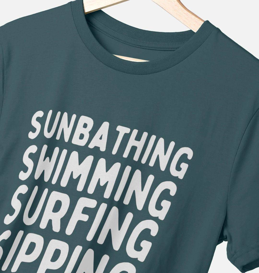 Summer Wish List – Organic Cotton Tee - Sea & Piscine