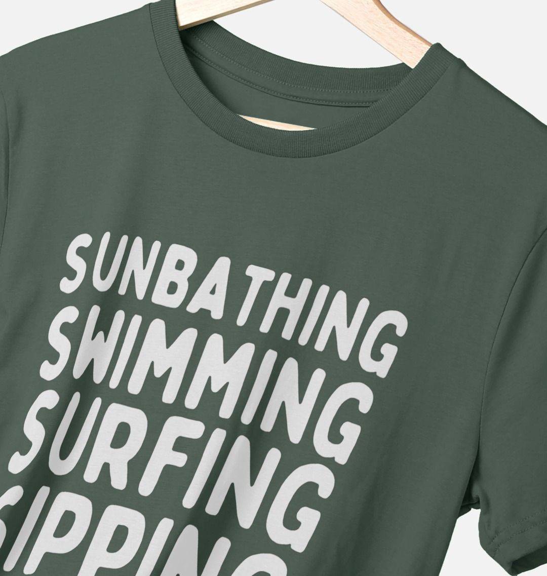 Summer Wish List – Organic Cotton Tee - Sea & Piscine