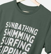 Summer Wish List – Organic Cotton Tee - Sea & Piscine