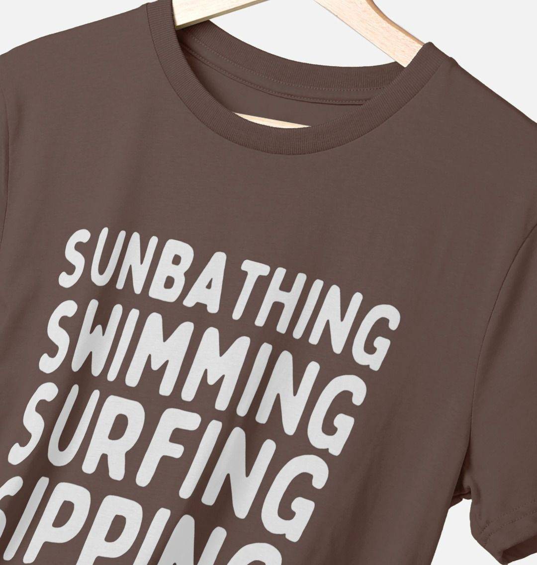 Summer Wish List – Organic Cotton Tee - Sea & Piscine