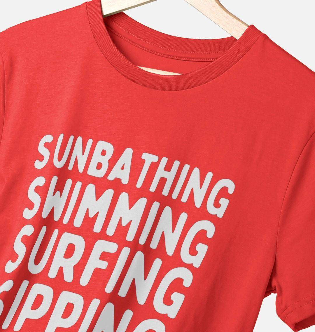 Summer Wish List – Organic Cotton Tee - Sea & Piscine