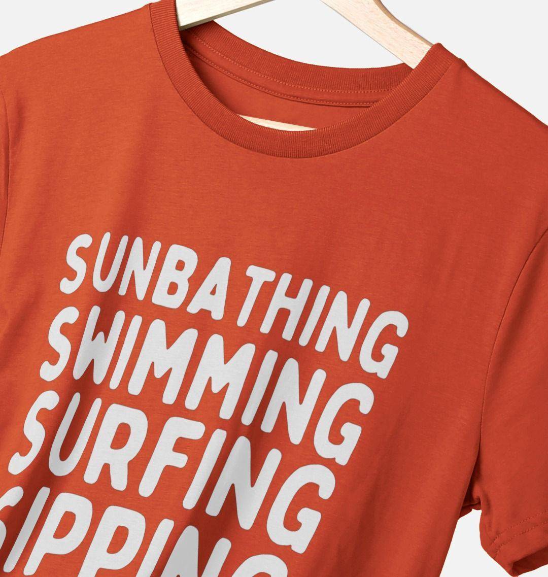 Summer Wish List – Organic Cotton Tee - Sea & Piscine