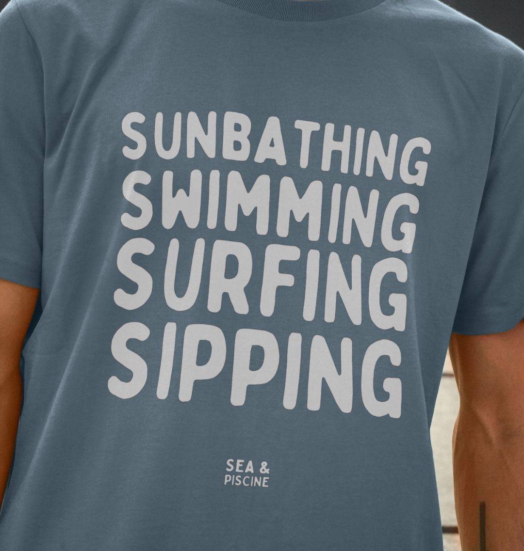 Summer Wish List – Organic Cotton Tee - Sea & Piscine