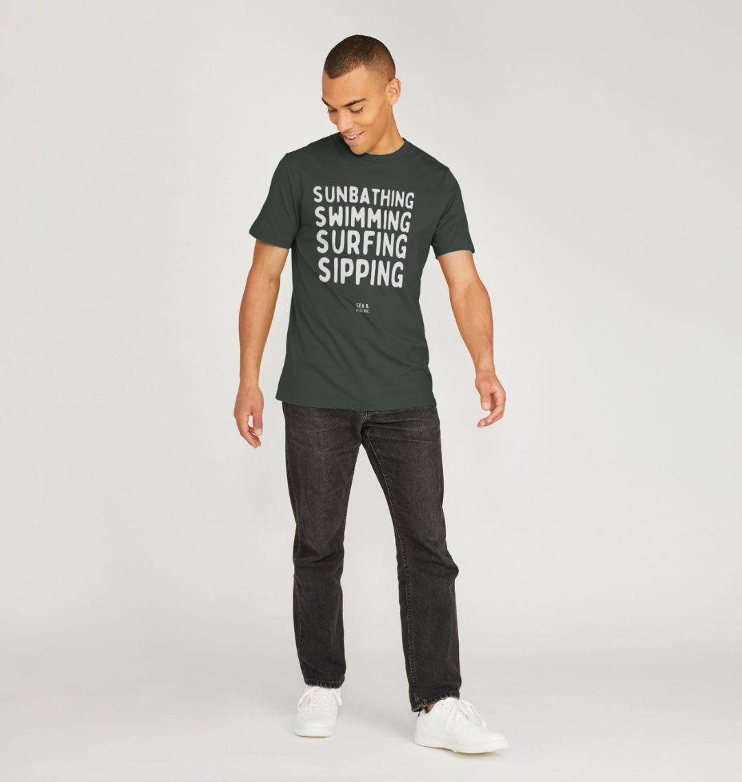 Summer Wish List – Organic Cotton Tee - Sea & Piscine
