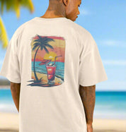 Sundowner – Oversized T-Shirt - Sea & Piscine