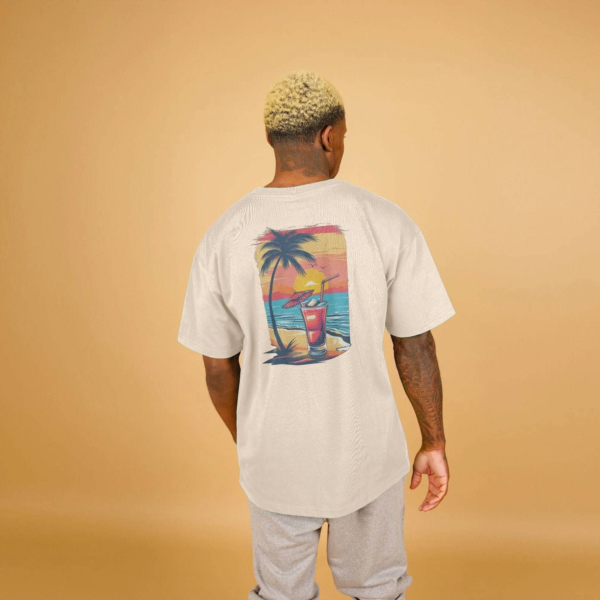 Sundowner – Oversized T-Shirt - Sea & Piscine
