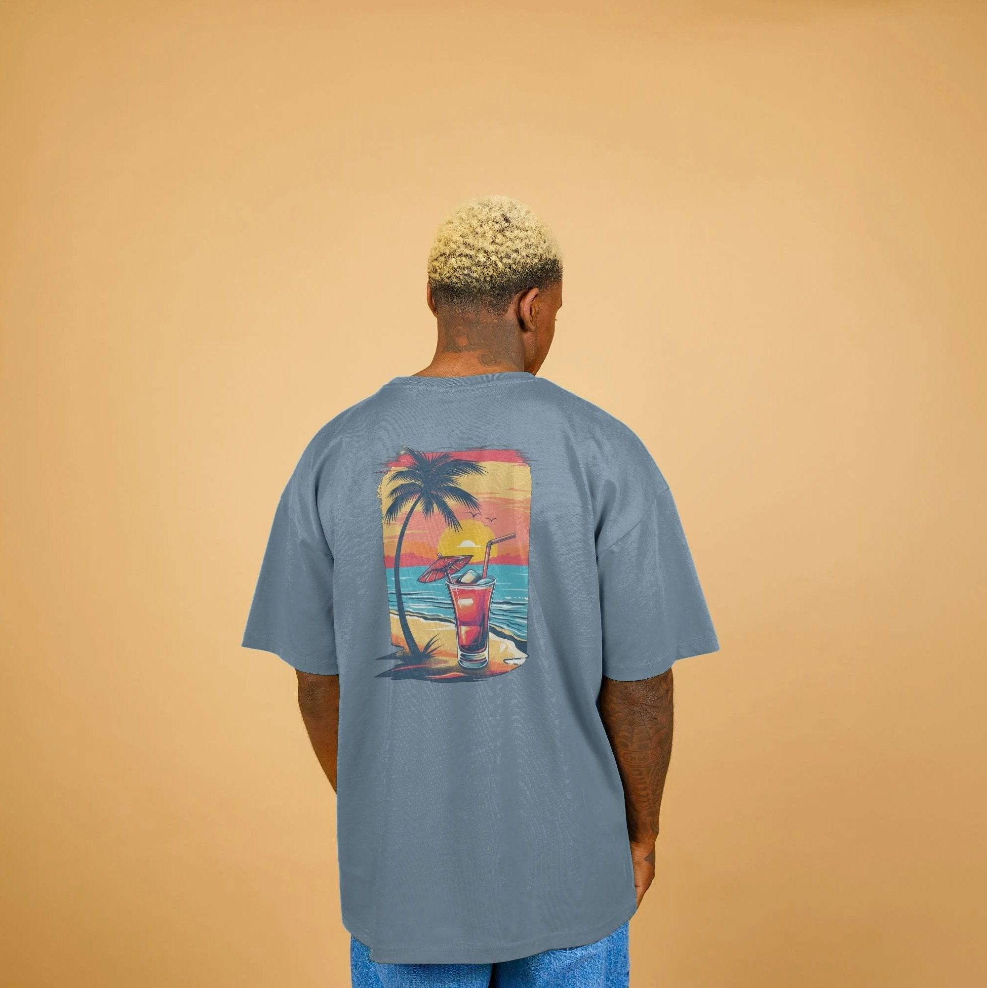 Sundowner – Oversized T-Shirt - Sea & Piscine