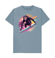 Ape Waves – Organic Cotton Tee - Sea & Piscine